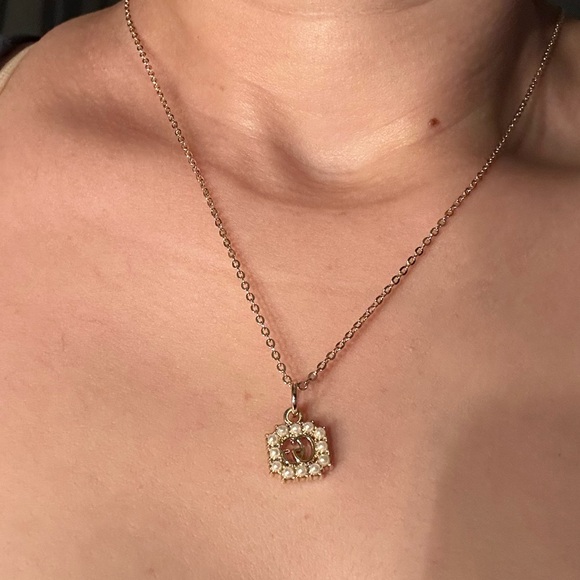 GUCCI charm/ pendant MINI VERSION GOLD PEARLS 12 MM - Picture 1 of 11